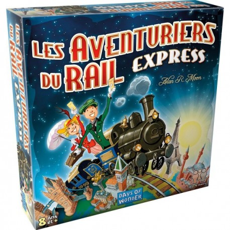 Les aventuriers du rail Express - Jeux de société - ASMODEE