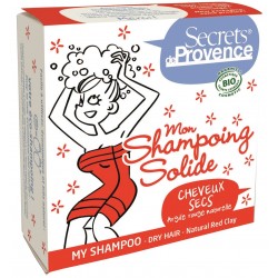 Mon Shampoing solide certifié Bio Cheveux Secs - Secrets de Provence