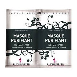 Masque Purifiant Détoxifiant certifié Bio - Secrets des fées