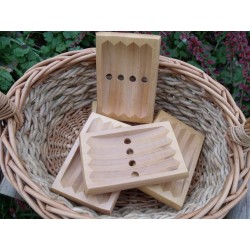 Porte savon en bois