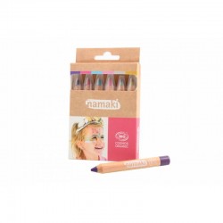 Kit de 6 crayons de maquillage Bio Mondes enchantés - Namaki