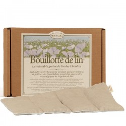 Bouillotte de lin classique - Mille Oreillers