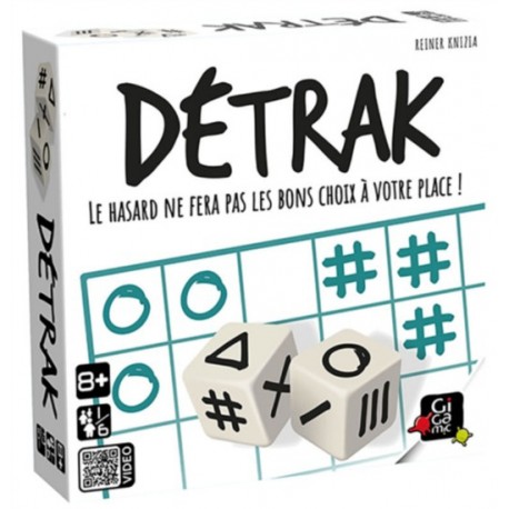 Détrak - Jeux de société - GIGAMIC