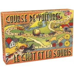 Course de voiture / Le chat et la souris - Jeux de société - TACTIC