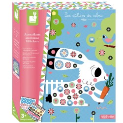 Set Créatif Autocollants en Mousse Mille fleurs - JANOD