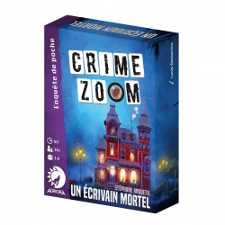 Crime Zoom "Un écrivain mortel" - Jeux de société - AURORA GAMES