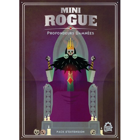 Mini Rogue - Extension Profondeurs Damnées - Jeux de société - NUTS PUBLISHING