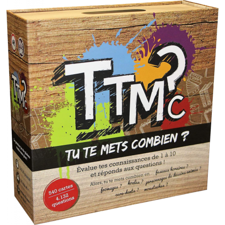 TTMC - Tu te mets combien ? - Jeux de société - Les Éditions de Base & Pixie Games
