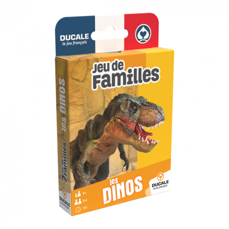 Jeu de famille Les Dinos - Jeux de société - DUCALE ECOFORMAT