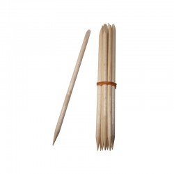 Repousses cuticules en bois x 10