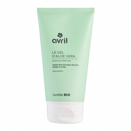 Gel d'aloe vera 150 ml certifié Bio