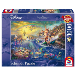 PUZZLE 1000 PCS DISNEY - LA PETITE SIRENE - Puzzle - SCHMIDT