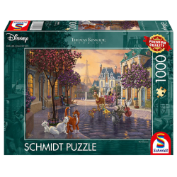 PUZZLE 1000 PCS DISNEY - LES ARISTOCHATS - Puzzle - SCHMIDT