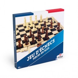 Jeu d'échecs - Pièces en bois - Jeux de société - DUCALE