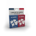 Jeu de 54 cartes x2 - Jeux de société - DUCALE