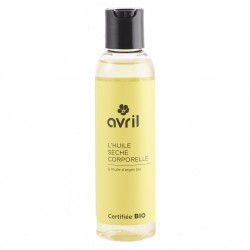 Huile sèche corporelle à l'huile d'argan Bio - 150 ml - Certifiée Bio - AVRIL