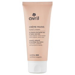 Crème pour les mains 100 ml Certifiée Bio - AVRIL