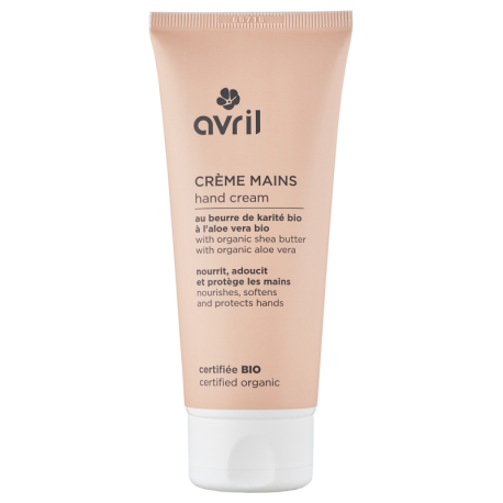 Crème pour les mains 100 ml Certifiée Bio - AVRIL