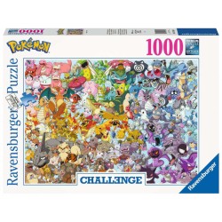 PUZZLE POKEMON - POKEMON CHALLENGE 1000 PCS - Puzzle - RAVENSBURGER