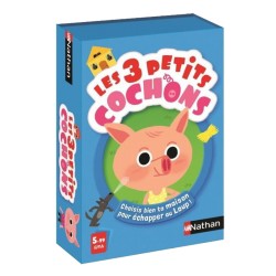 Les 3 Petits Cochons - Jeux de société - NATHAN