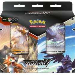 Pokemon : Bundle Deck Lougaroc/Corvaillus-V - ASMODEE