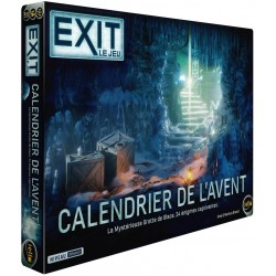 EXIT : Calendrier de l'Avent : La Mystérieuse Grotte de Glace - Jeux de société - IELLO