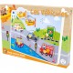 Puzzle sonore : Véhicules 6 pcs - ULYSSE