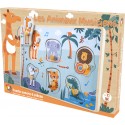 Puzzle sonore : Jungle Musicale 6 pcs - ULYSSE