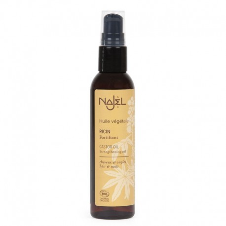 Huile de ricin 80 ml certifiée Cosmos Organic