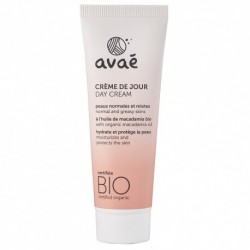 Crème de jour peaux normales et mixtes Avae 50 ml - Certifiée Bio