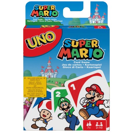 UNO SUPER MARIO - Jeux de société - MATTEL