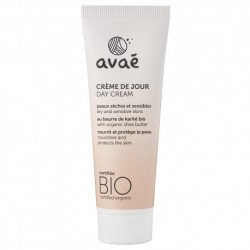 Crème de jour peaux sèches et sensibles Avae 50 ml - Certifiée Bio