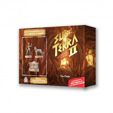 Sub Terra 2 - Pack de figurines La Lumière d’Arima - Jeux de société - NUTS PUBLISHING