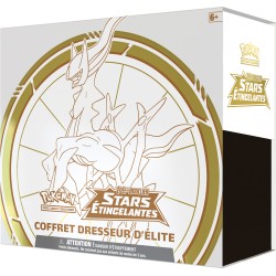  Pokémon : Coffret Dresseur d’élite Arceus - Épée et Bouclier – Stars étincelantes - Cartes - ASMODEE