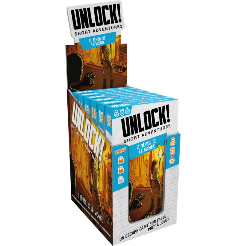 Unlock ! Short Adventure : La réveil de la Momie - Jeux de société - SPACE  COWBOYS