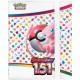 Pokémon EV3.5 : Ecarlate et Violet/151 - PORTFOLIO 360C + 4B. POKÉMON 151 - Cartes - ASMODEE