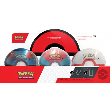 Pokémon - Pokéball Q4 - 3 Boosters - Octobre 2023 - Modèle aléatoire - Cartes - ASMODEE