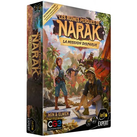 Les Ruines Perdues de Narak : Extension 2 - Mission disparue - Jeux de société - IELLO
