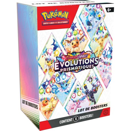 POKÉMON EV08.5 : BUNDLE 6 BOOSTERS - ASMODEE
