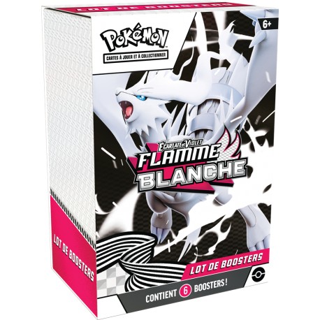 POKÉMON EV10.5 : BUNDLE 6 BOOSTERS FLAMME BLANCHE - ASMODEE