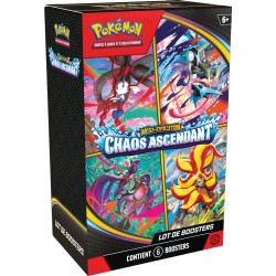 POKÉMON ME04 : BUNDLE 6 BOOSTERS CHAOS ASCENDANT - ASMODEE