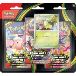 Pokémon ME03 : Méga-Evolution/Equilibre Parfait - Tripack - Cartes - ASMODEE