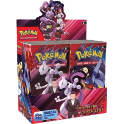 Pokémon EV10 : Ecarlate et Violet/Rivalités Destinées - Display de 36 Boosters - Cartes - ASMODEE